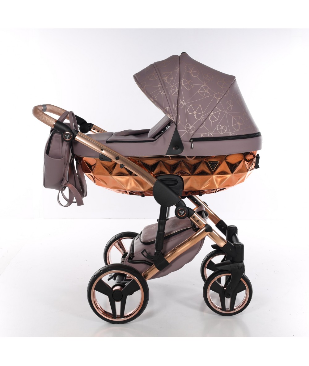 Junama Heart 04 Mauve Детская коляска 2in1