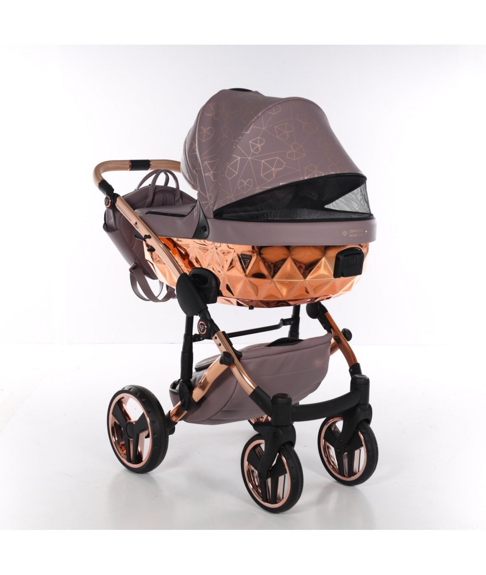 Junama Heart 04 Mauve Детская коляска 2in1