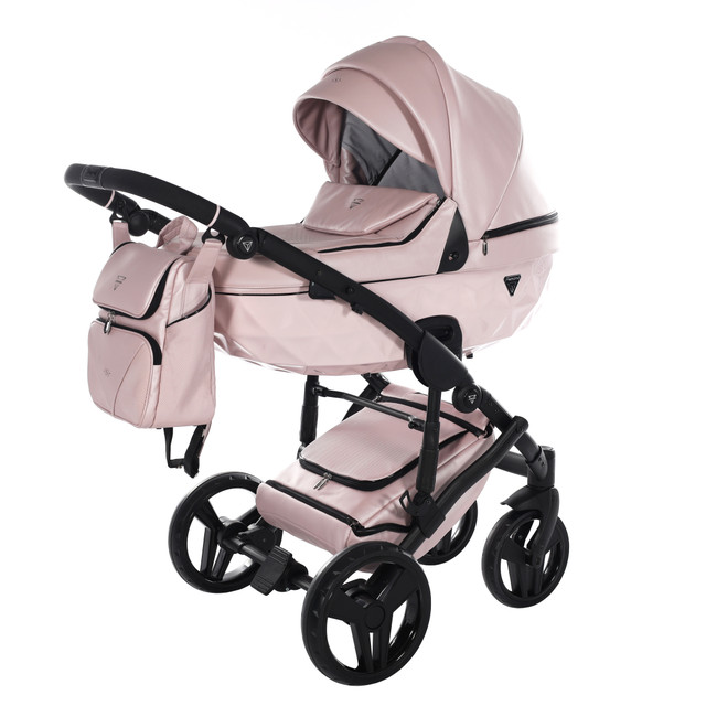 Junama S-Class 02 Pink Bērnu rati 2in1