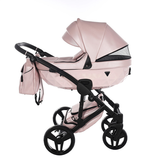 Junama S-Class 02 Pink Bērnu rati 2in1