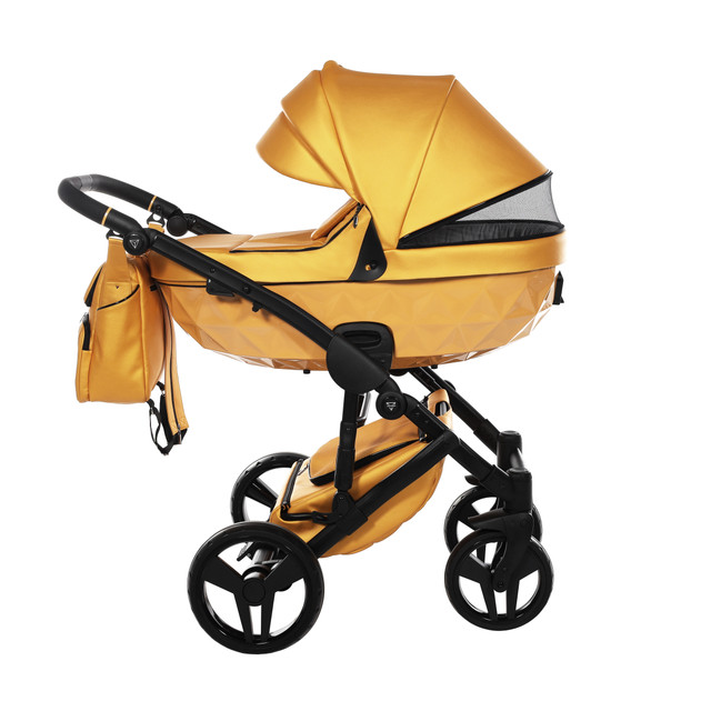 Junama S-Class 03 Yellow Bērnu rati 2in1