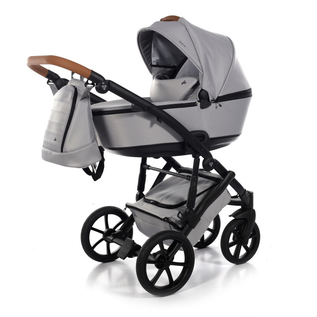 Junama Space 01 Grey Bērnu rati 2in1