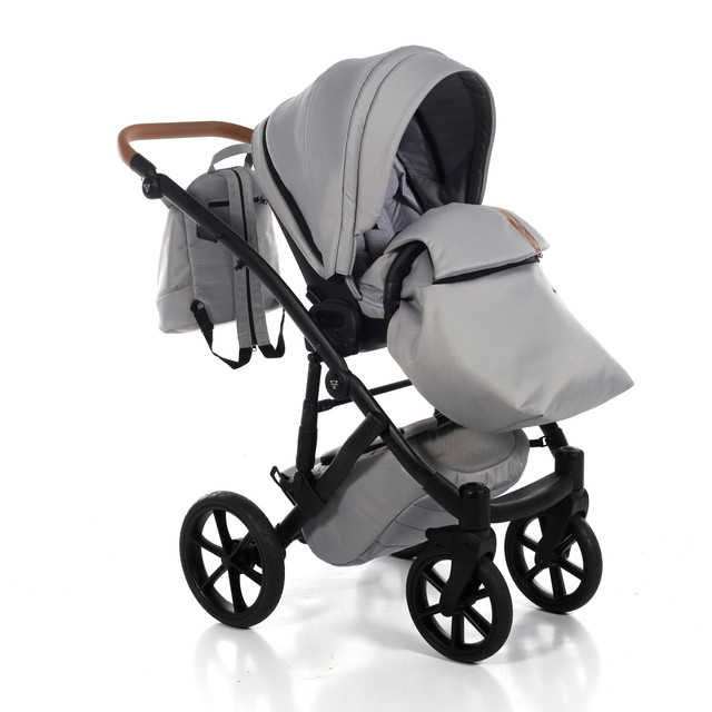 Junama Space 01 Grey Bērnu rati 2in1
