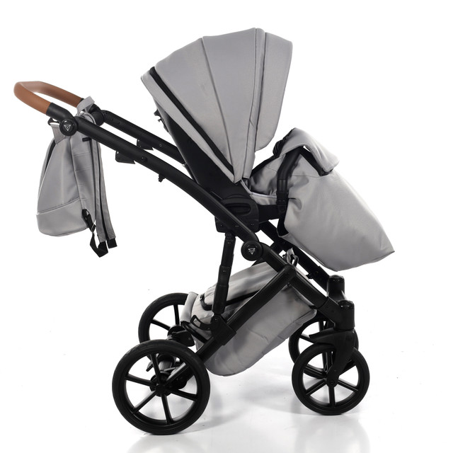 Junama Space 01 Grey Bērnu rati 2in1