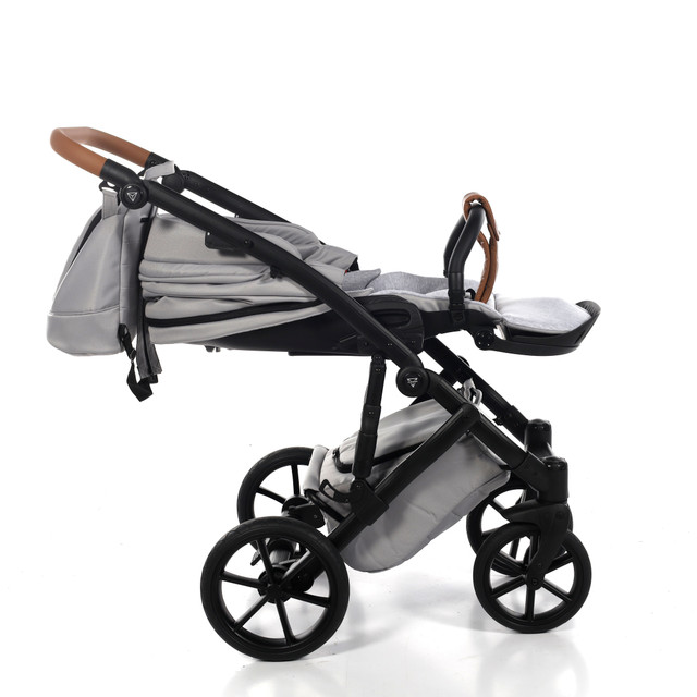 Junama Space 01 Grey Bērnu rati 2in1