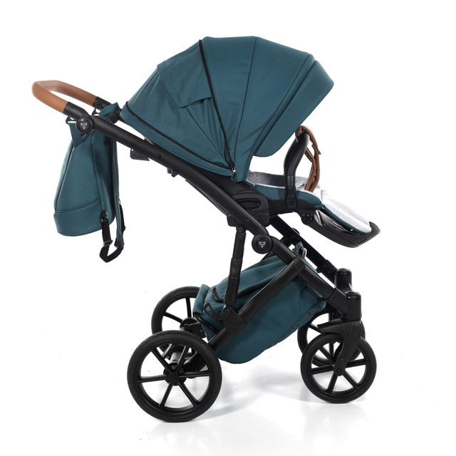 Junama Space 03 Teal Bērnu rati 2in1