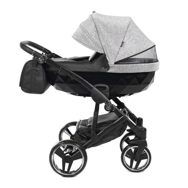 Junama Superstar 01 Silver Bērnu rati 2in1
