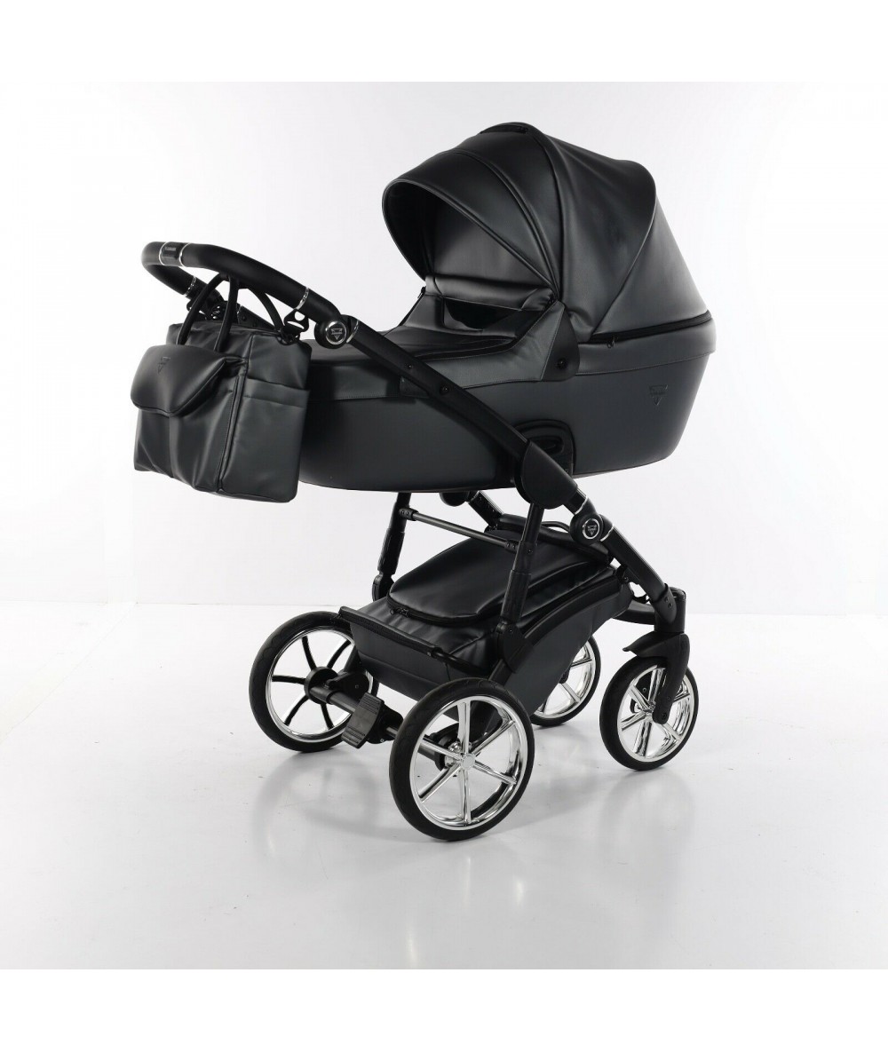 Junama Termo Line Eco 02 Black Bērnu rati 2in1