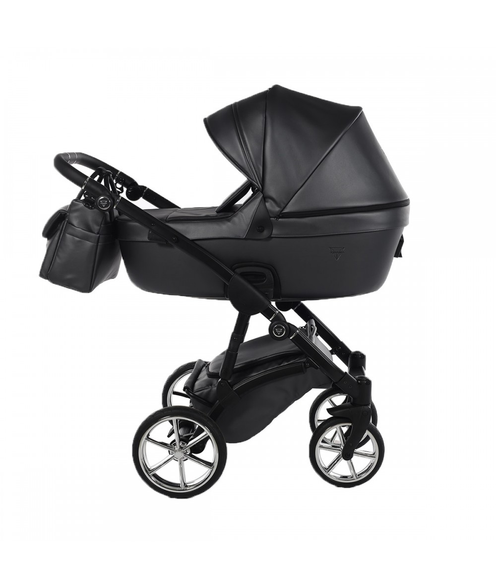 Junama Termo Line Eco 02 Black Bērnu rati 2in1