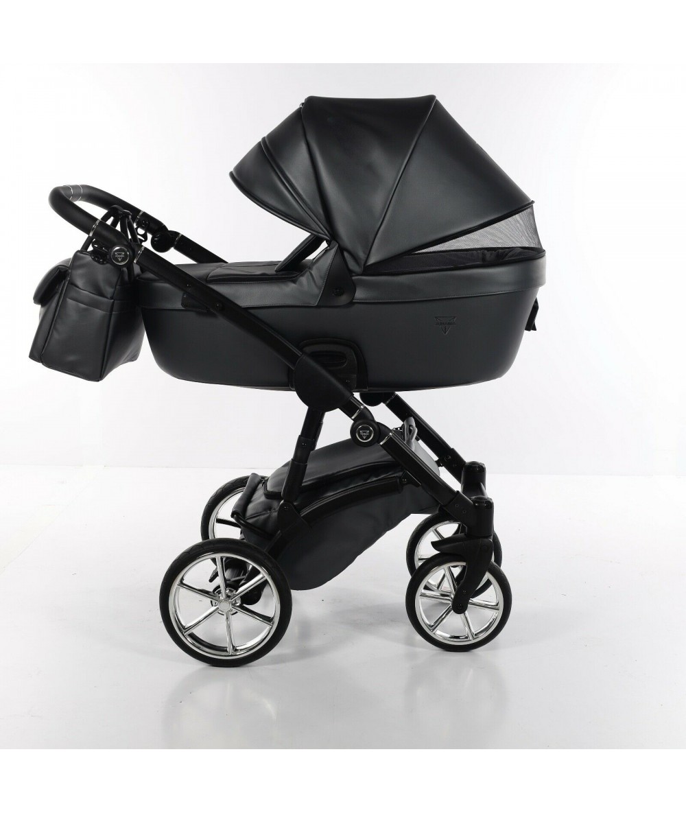 Junama Termo Line Eco 02 Black Bērnu rati 2in1