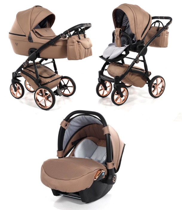 Junama Termo Line Tex 01 Beige Детская коляска 3in1