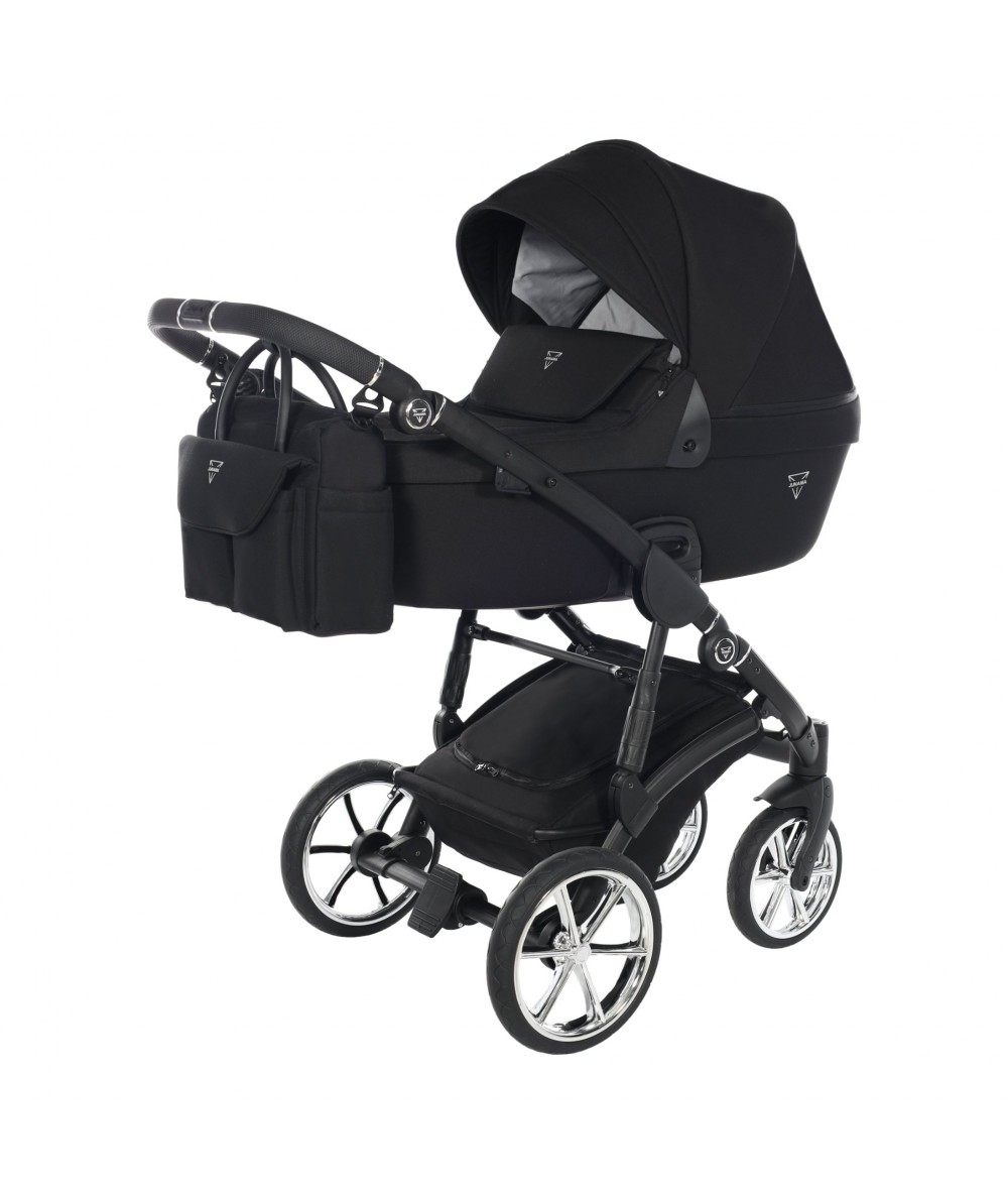 Junama Termo Line Tex 05 Black Bērnu rati 2in1