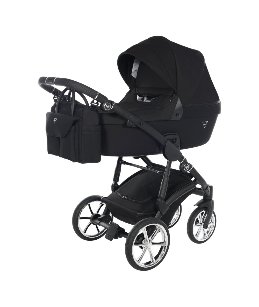 Junama Termo Line Tex 05 Black Bērnu rati 2in1