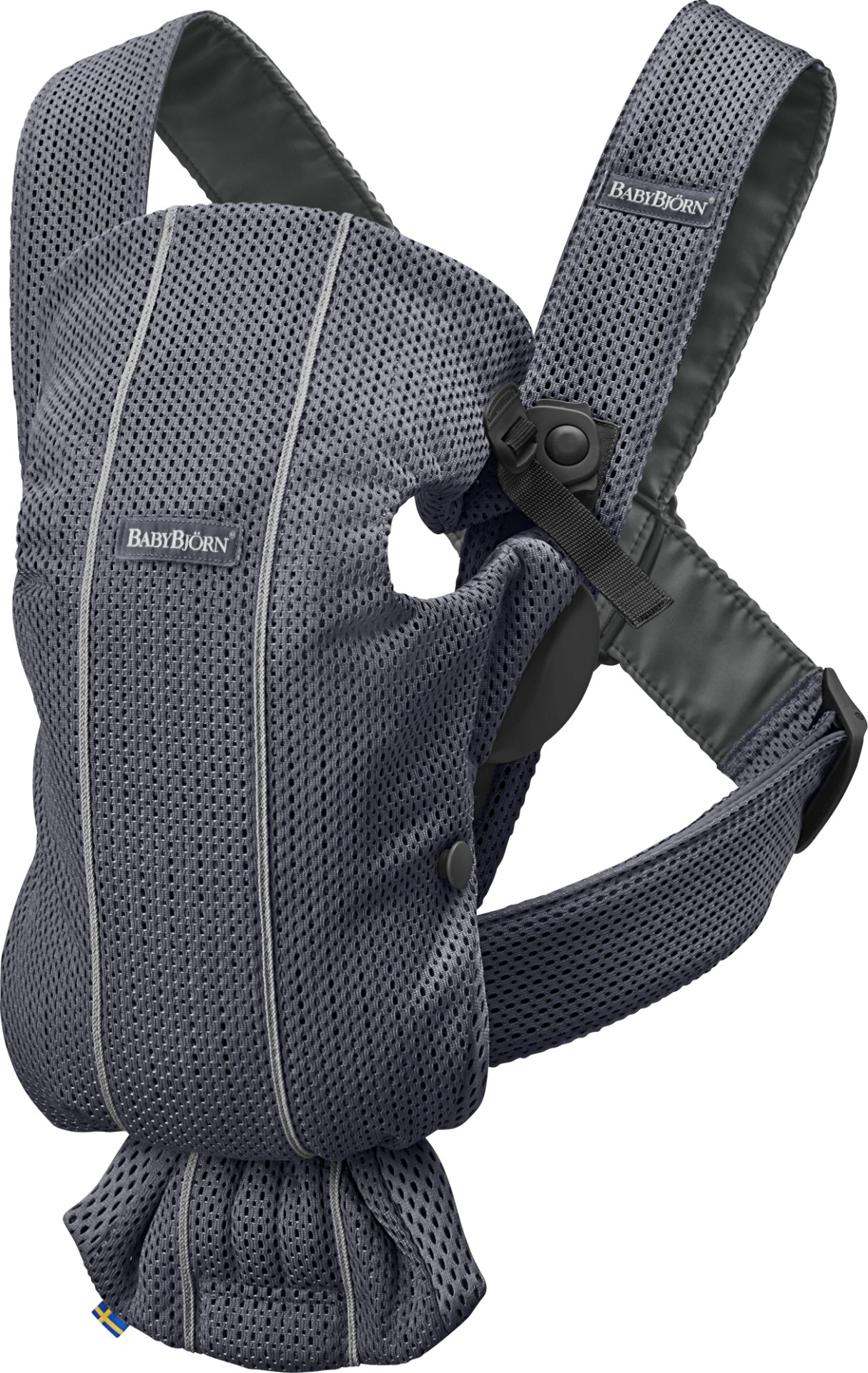 Ķengursoma BabyBjorn Baby Carrier Mini 3D Mesh Anthracite 021013