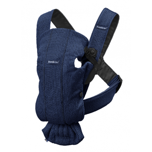 Ķengursoma BabyBjorn Baby Carrier Mini 3D Mesh NAVY BLUE 021008