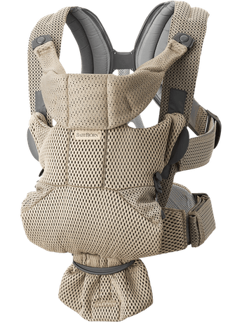 Ķengursoma BabyBjorn Move Mesh Beige grey 099002