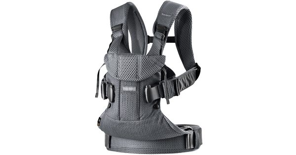 Ķengursoma BabyBjorn ONE Anthracite Mesh 098013