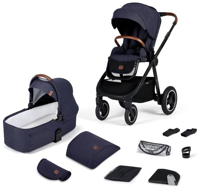 Kinderkraft Everyday Denim Bērnu rati 2in1