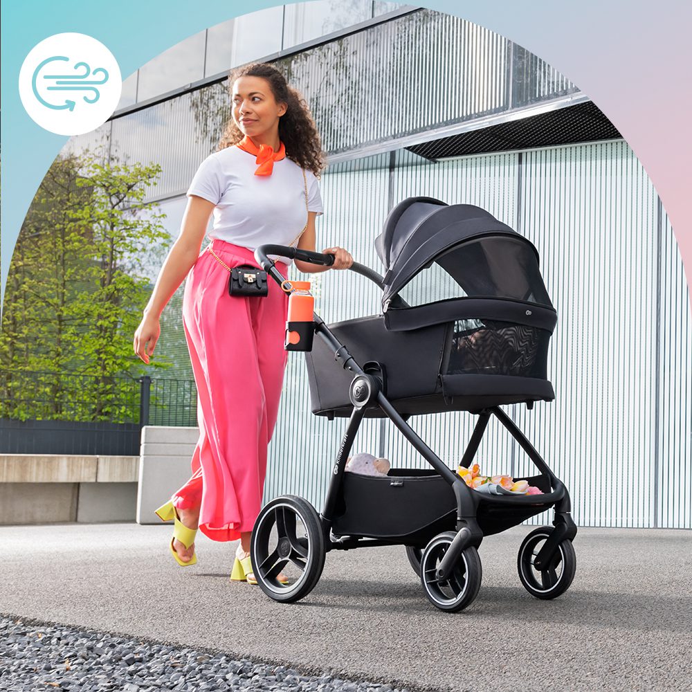 Kinderkraft Nea Bērnu rati 2in1 Ash Pink
