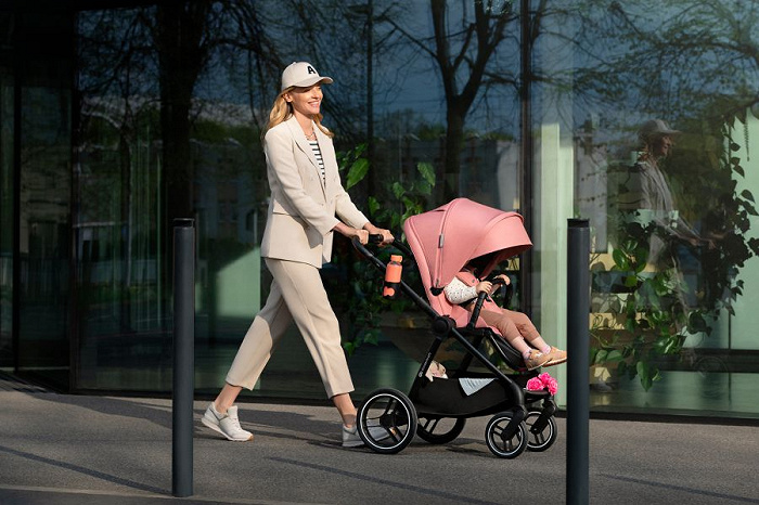Kinderkraft Nea Bērnu rati 2in1 Ash Pink