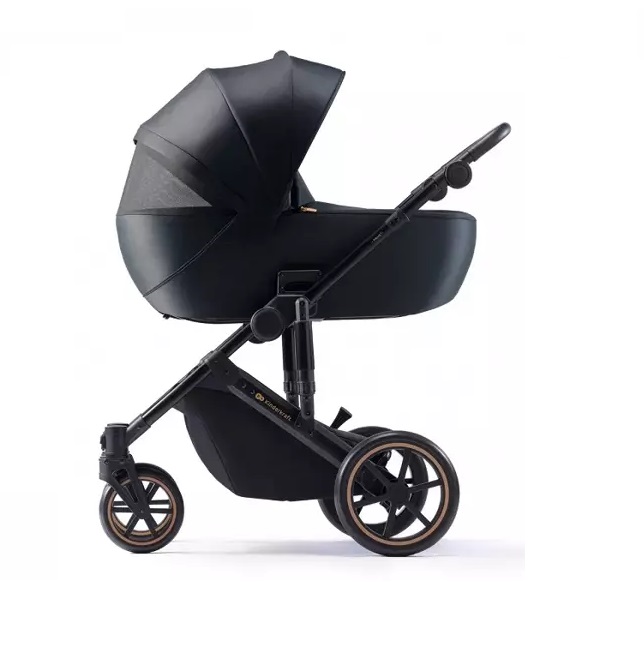 Kinderkraft Prime 2 Venezian Black Bērnu rati 2in1