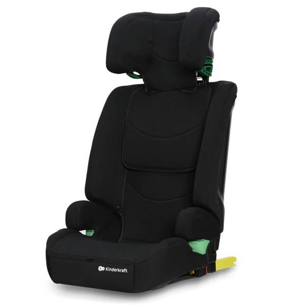 Kinderkraft Safety Fix 2 I-Size Black Bērnu autosēdeklis 9-36 kg