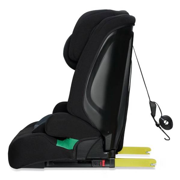 Kinderkraft Safety Fix 2 I-Size Black Bērnu autosēdeklis 9-36 kg