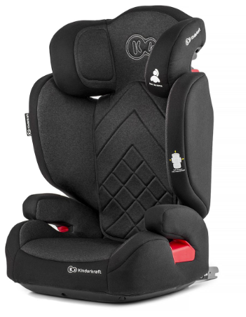 Kinderkraft XPand Black Bērnu autosēdeklis 15-36 kg