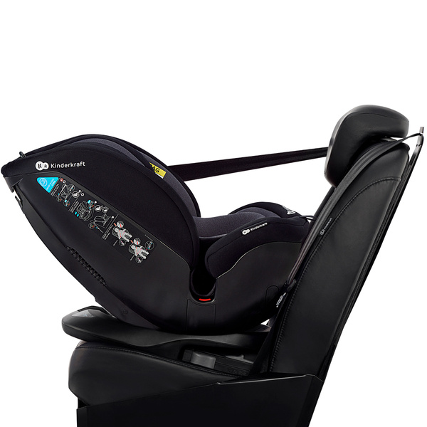 Kinderkraft Xpedition 2 I-size Black Bērnu autosēdeklis 0-36 kg