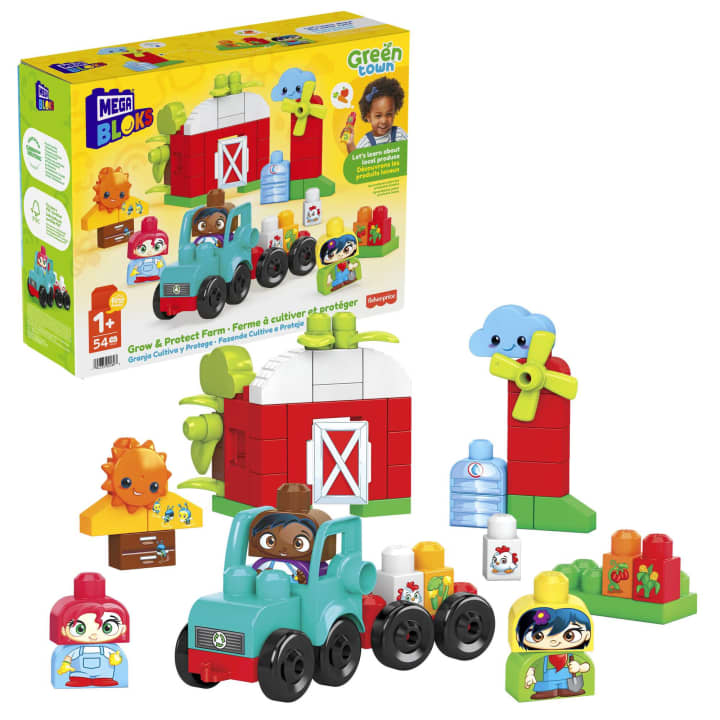 Конструктор Fisher Price Mega Bloks Green Town Grow & Protect Farm HDL07