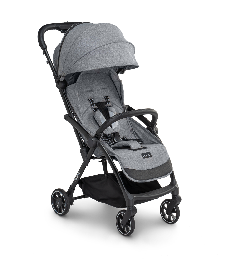 Leclerc Baby Influencer Grey Melange Pastaigu rati