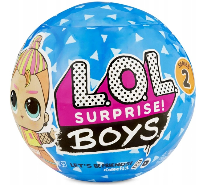 LOL MGA Surprise Boys Series 2 Pārsteiguma bumba ar lelli