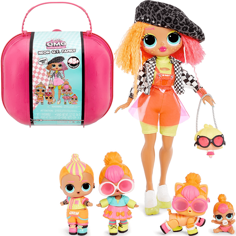LOL Surprise Neon Q.T. Family BabyBest.lv