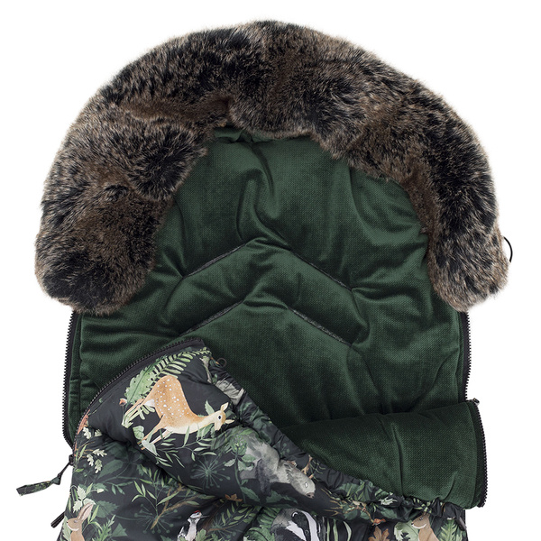 MAKASZKA Premium Monkeys Guļammaiss ratiem 0-18m