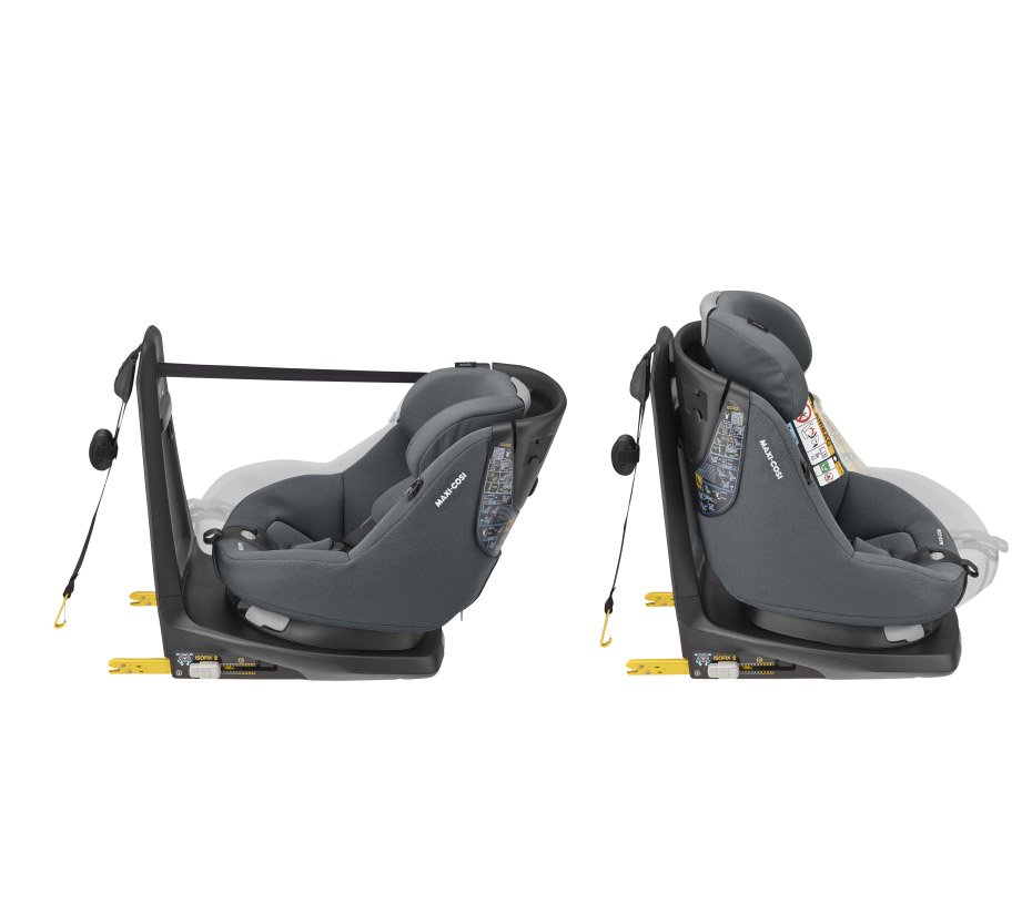 MAXI COSI AxissFix Authentic Graphite Bērnu autosēdeklis 9-18 kg