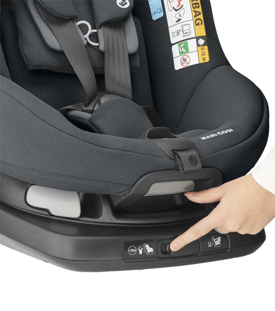 MAXI COSI AxissFix Authentic Graphite Bērnu autosēdeklis 9-18 kg