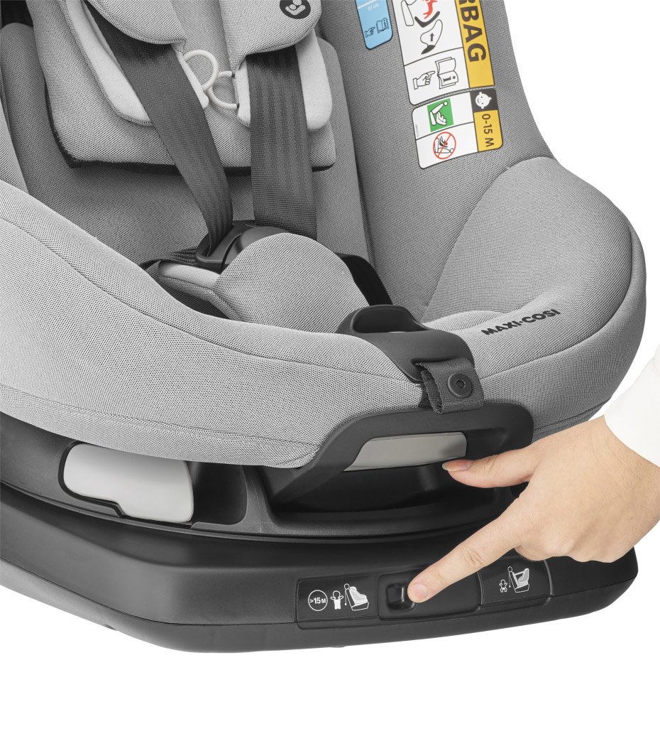 MAXI COSI AxissFix Authentic Grey Bērnu autosēdeklis 9-18 kg