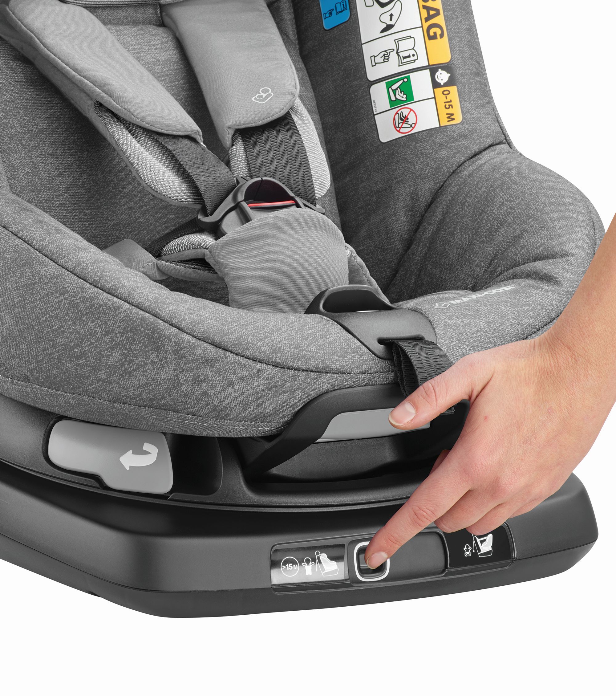 MAXI COSI AxissFix Nomad Grey Детское автокресло 9-18 кг