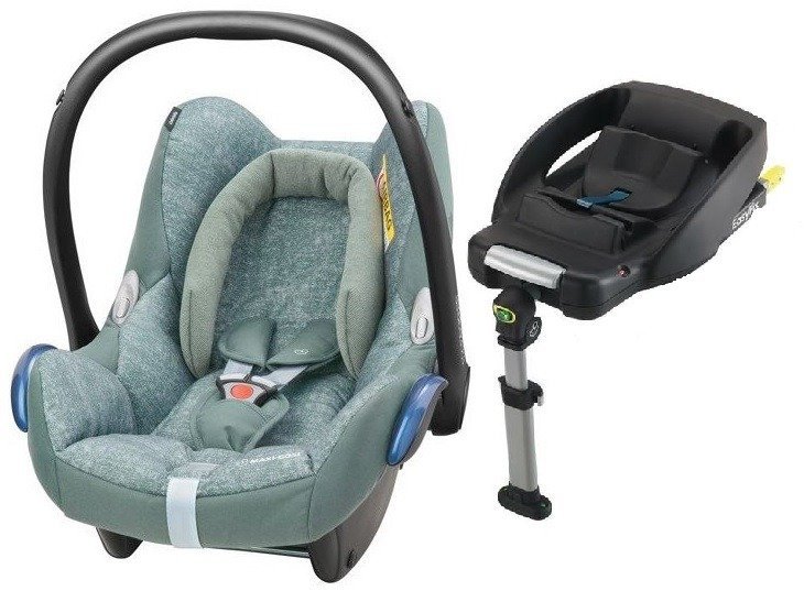 MAXI COSI CABRIOFIX Nomad Green Детское автокресло 0-13 кг + Familyfix база