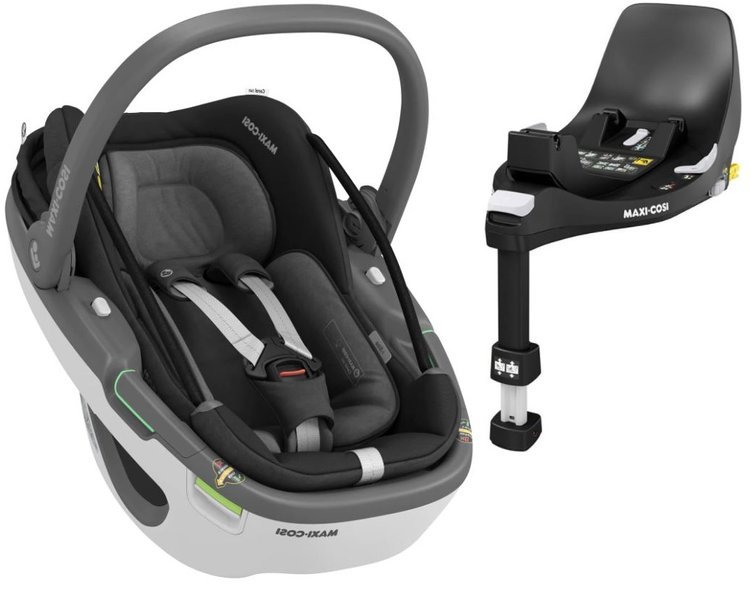 Maxi Cosi Coral 360 Essential black Детское автокресло 0-13 кг + Familyfix 360 база