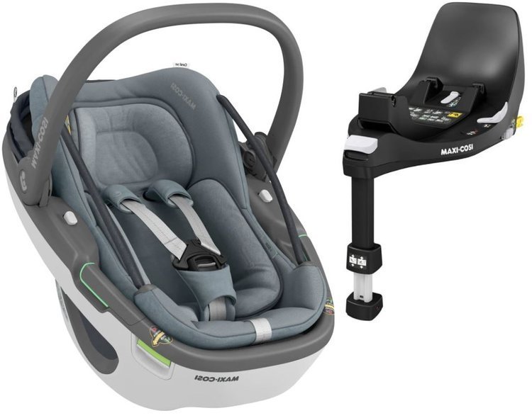 Maxi Cosi Coral 360 Essential grey Детское автокресло 0-13 кг + Familyfix 360 база