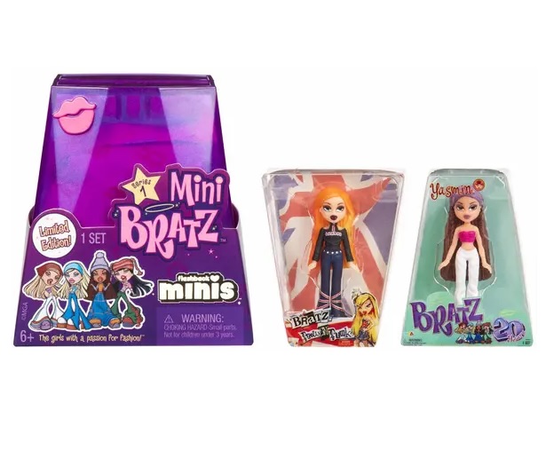 MGA Bratz Flashback Minis Dolls Mini lelles