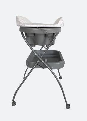 Pārtinamais galds ar vanniņu Petite&Mars Spa 3in1 Grey