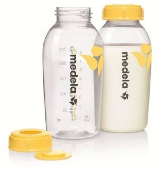 Piena uzglabāšanas pudele Medela Food Bottle Set 2x250ml