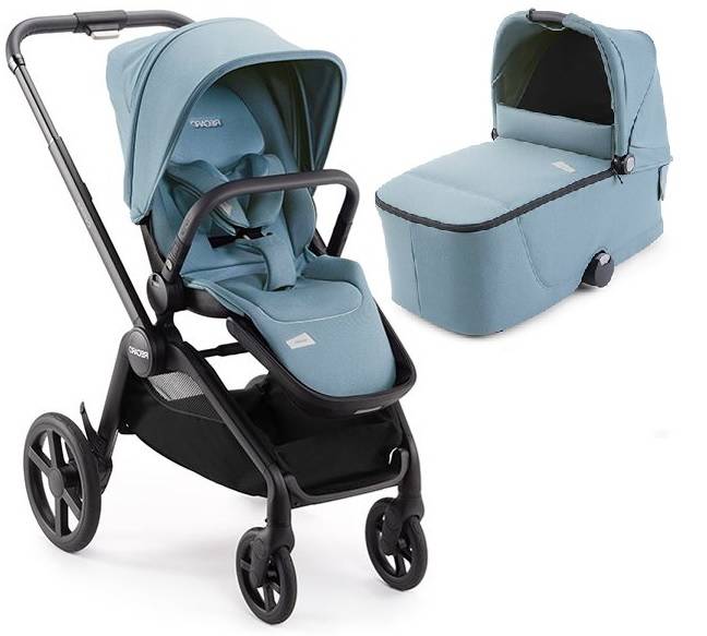 Recaro Celona Prime Frozen Blue Bērnu rati 2in1