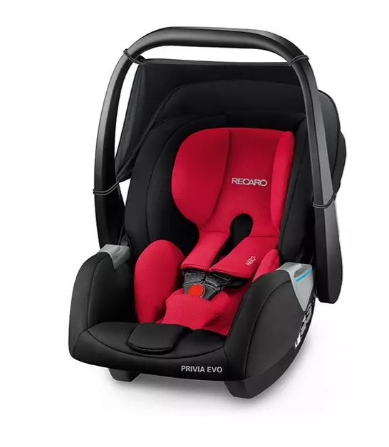 Recaro Privia Evo Racing Red Bērnu autosēdeklis 0-13 kg