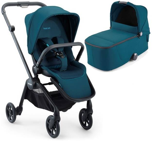 Recaro Sadena Select Teal Green Bērnu rati 2in1