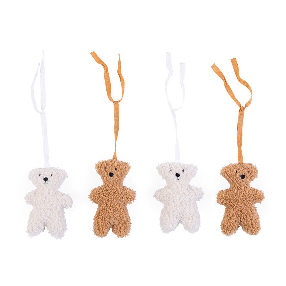 Rotaļlietas aktivitātes paklājam 4 gb. Childhome Teddy