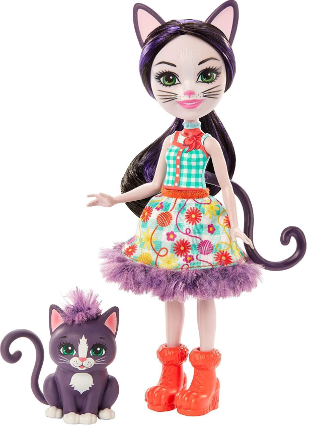 Royal Enchantimals Ciesta Cat & Climber Lelle ar dzīvniekiem GJX40