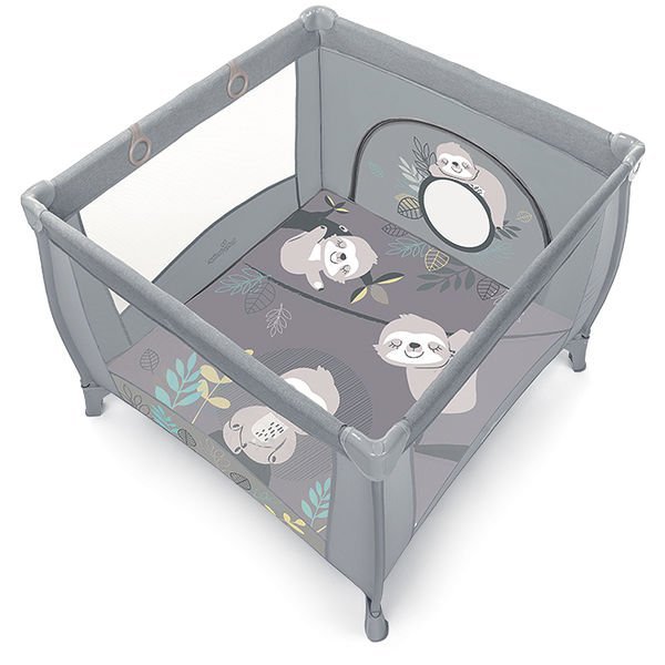 Saliekamā manēža Baby Design Play Up Sloth light grey 07